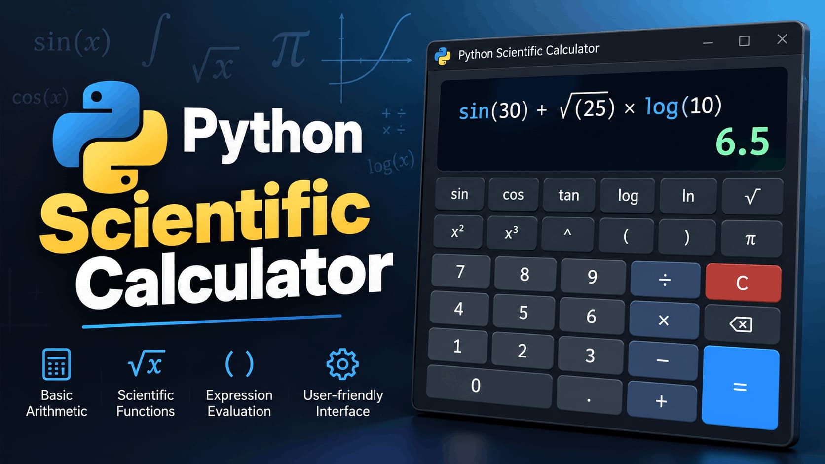 Python Scientific Calculator